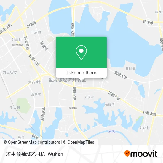 珩生领袖城乙-4栋 map