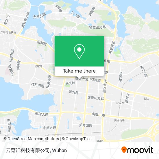 云育汇科技有限公司 map