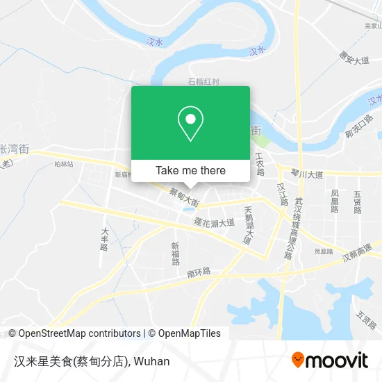 汉来星美食(蔡甸分店) map