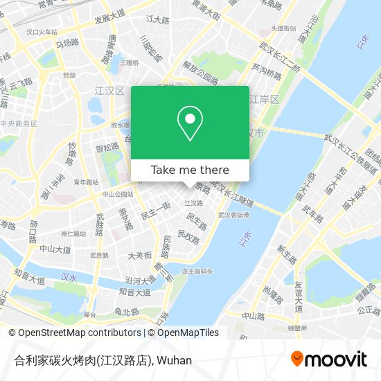合利家碳火烤肉(江汉路店) map