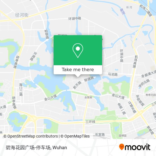碧海花园广场-停车场 map