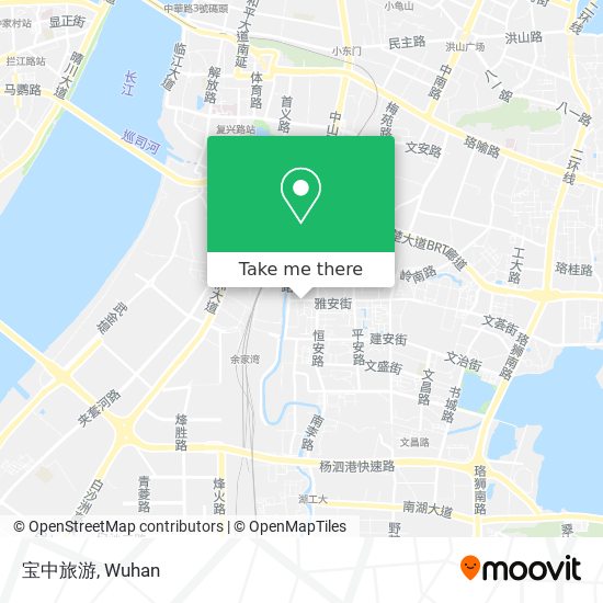宝中旅游 map