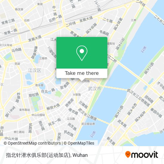 指北针潜水俱乐部(运动加店) map