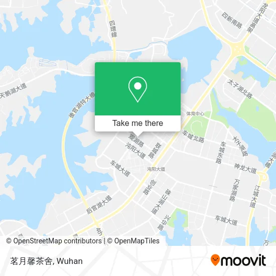 茗月馨茶舍 map