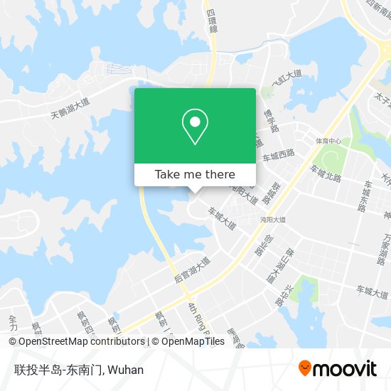 联投半岛-东南门 map