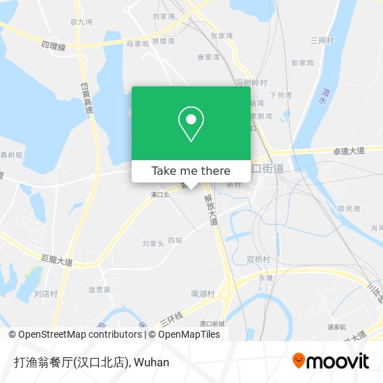 打渔翁餐厅(汉口北店) map