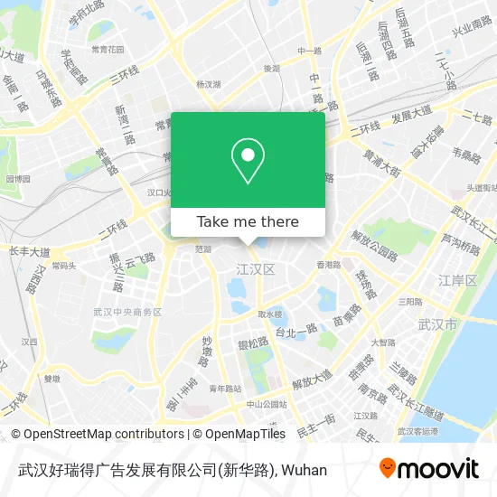 武汉好瑞得广告发展有限公司(新华路) map