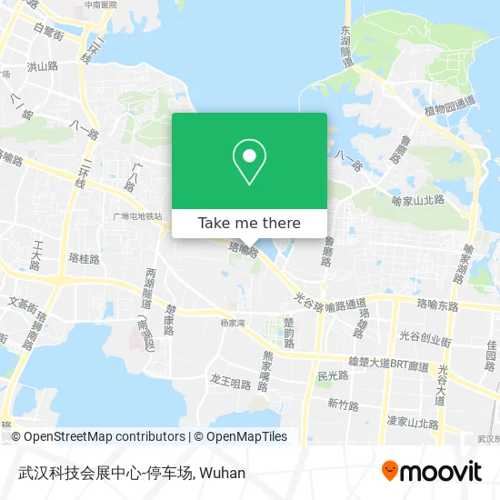 武汉科技会展中心-停车场 map