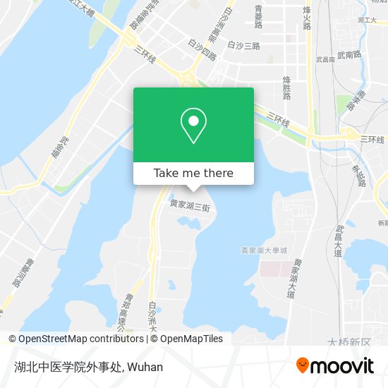 湖北中医学院外事处 map