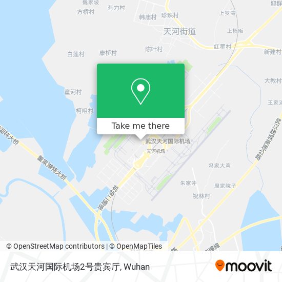 武汉天河国际机场2号贵宾厅 map