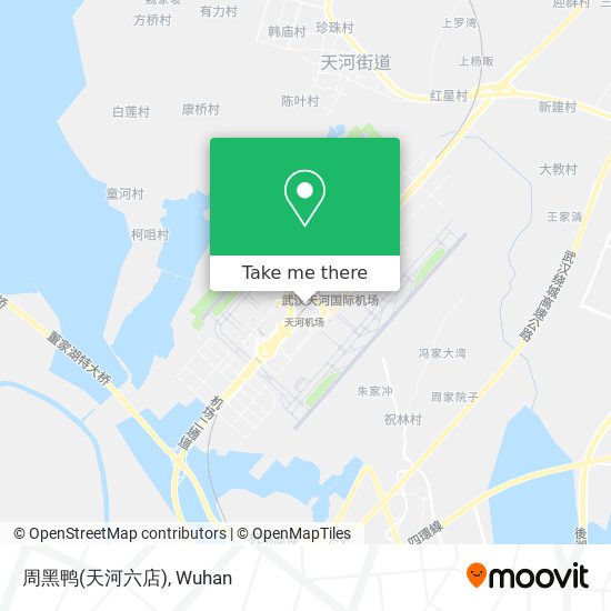 周黑鸭(天河六店) map