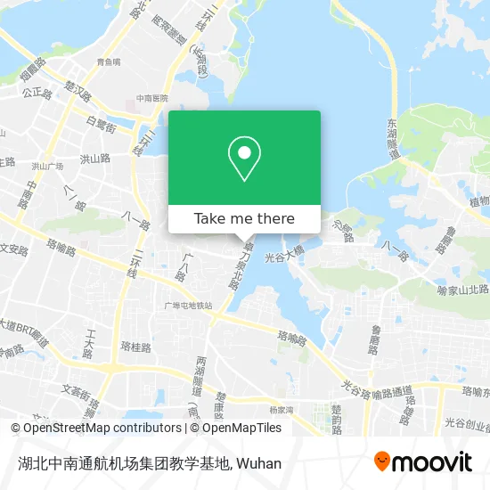 湖北中南通航机场集团教学基地 map