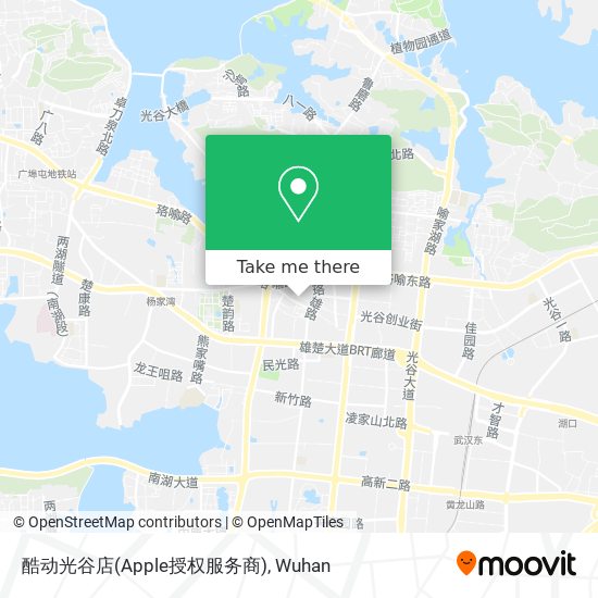 酷动光谷店(Apple授权服务商) map