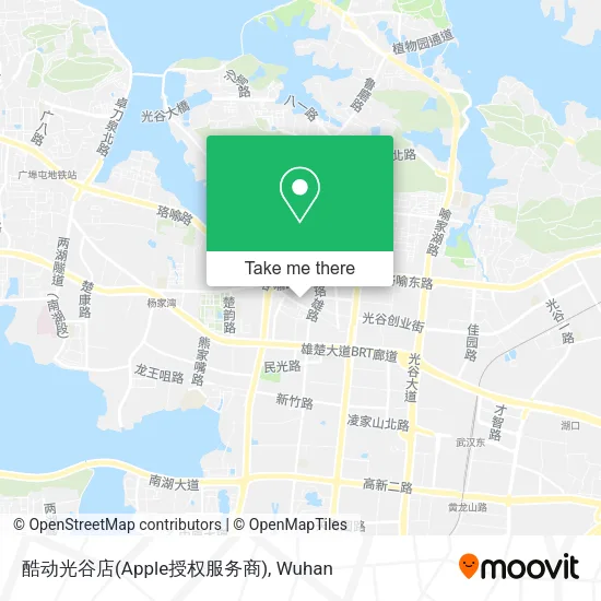 酷动光谷店(Apple授权服务商) map