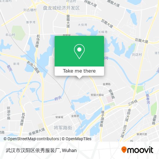 武汉市汉阳区依秀服装厂 map