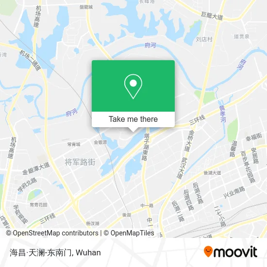 海昌·天澜-东南门 map