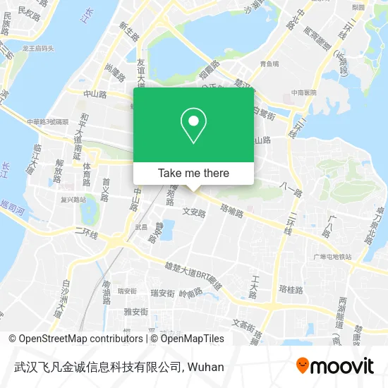 武汉飞凡金诚信息科技有限公司 map