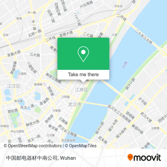 中国邮电器材中南公司 map