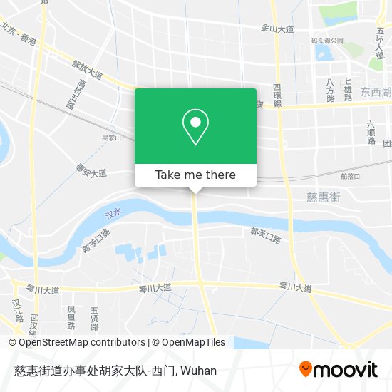 慈惠街道办事处胡家大队-西门 map