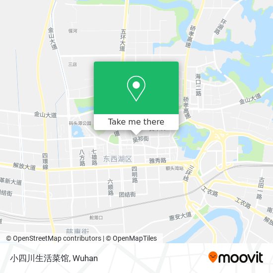 小四川生活菜馆 map