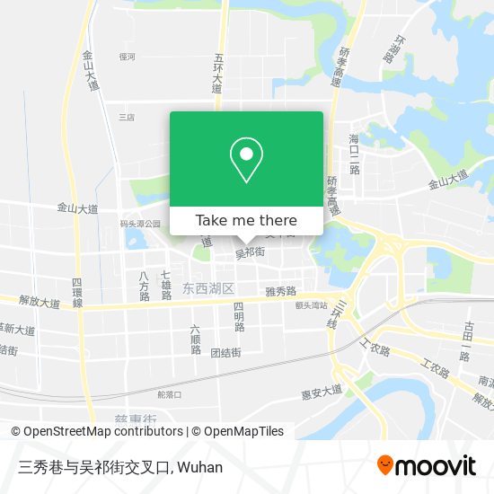 三秀巷与吴祁街交叉口 map