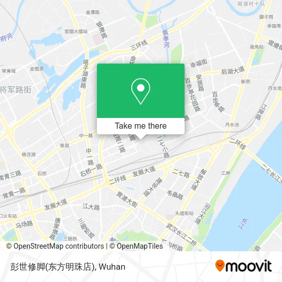 彭世修脚(东方明珠店) map