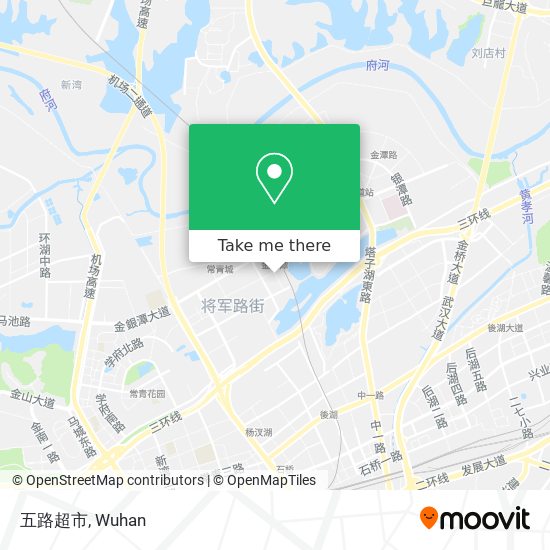 五路超市 map