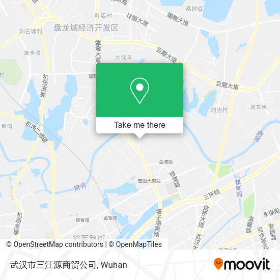 武汉市三江源商贸公司 map