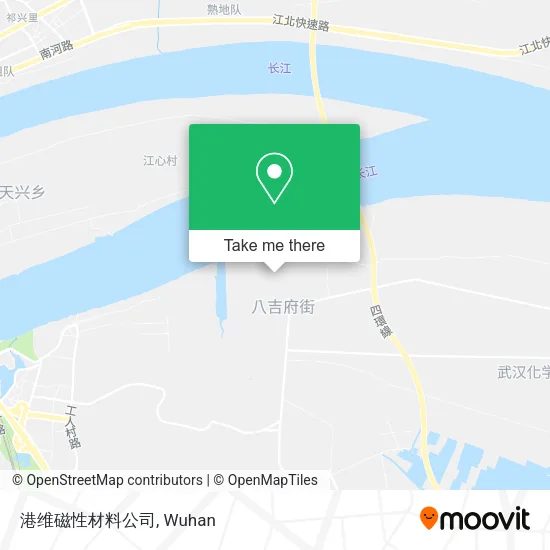 港维磁性材料公司 map