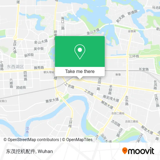 东茂挖机配件 map