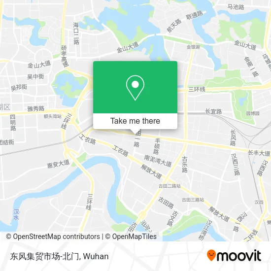 东风集贸市场-北门 map