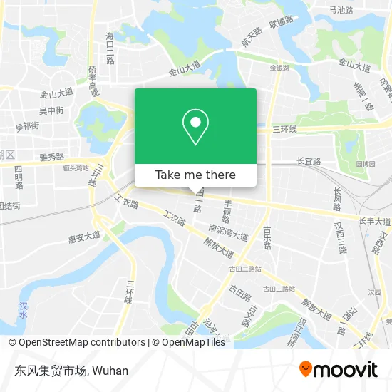 东风集贸市场 map