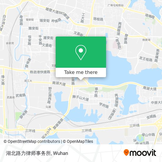 湖北路力律师事务所 map