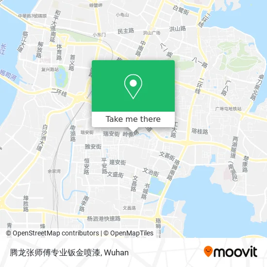 腾龙张师傅专业钣金喷漆 map