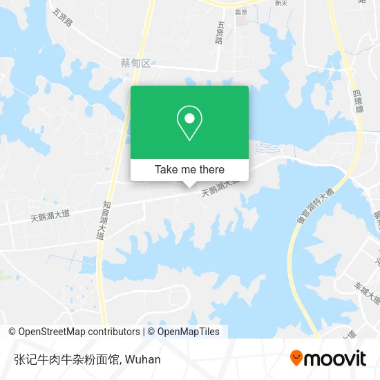 张记牛肉牛杂粉面馆 map