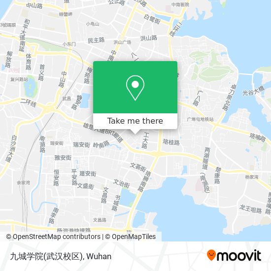 九城学院(武汉校区) map