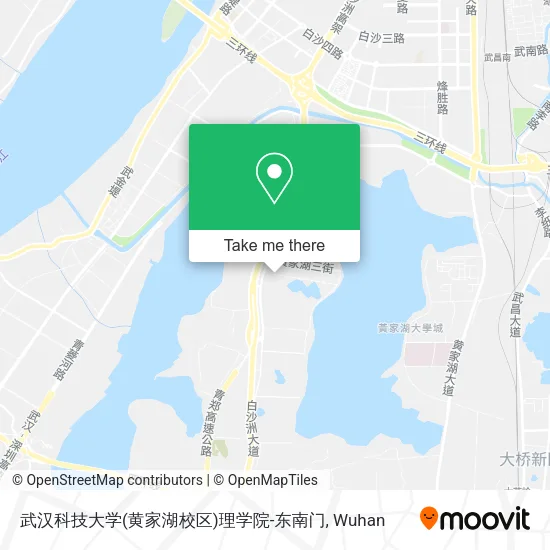 武汉科技大学(黄家湖校区)理学院-东南门 map