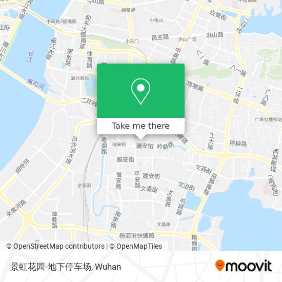 景虹花园-地下停车场 map