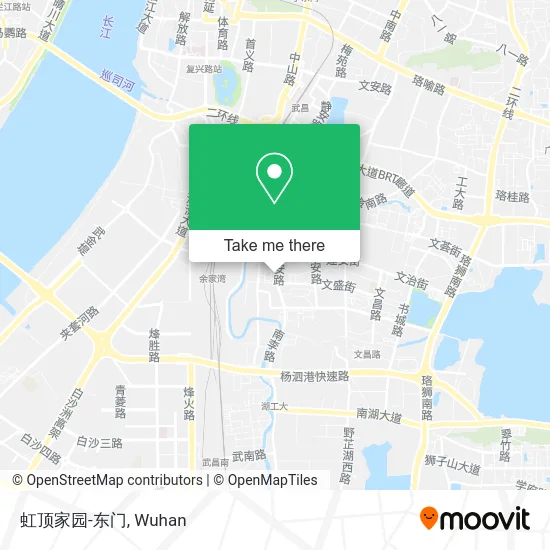 虹顶家园-东门 map