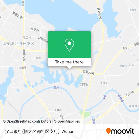 汉口银行(恒大名都社区支行) map