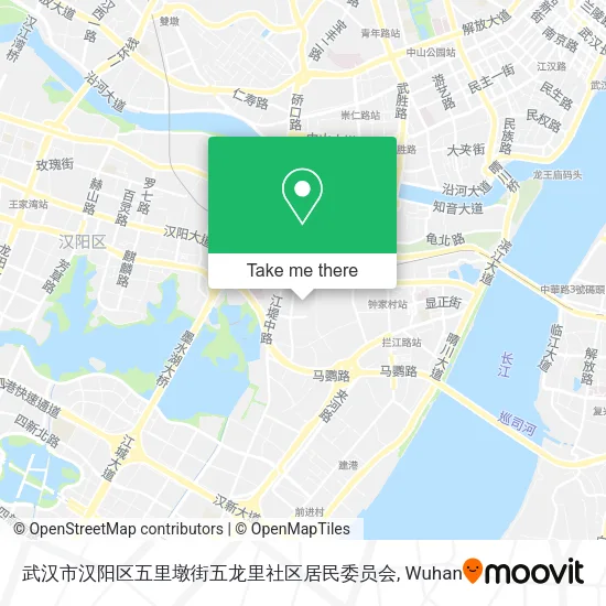 武汉市汉阳区五里墩街五龙里社区居民委员会 map