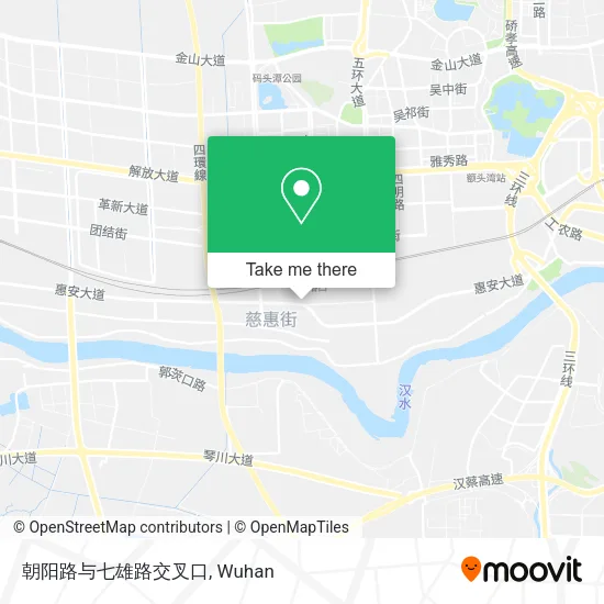 朝阳路与七雄路交叉口 map