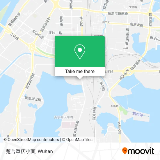 楚合重庆小面 map