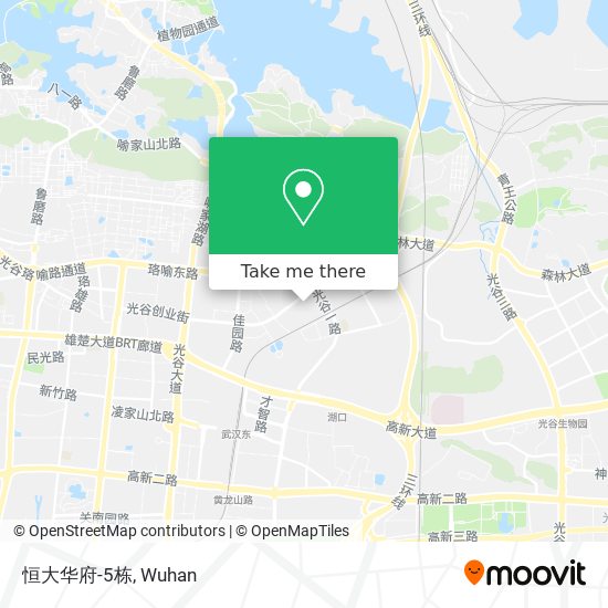 恒大华府-5栋 map