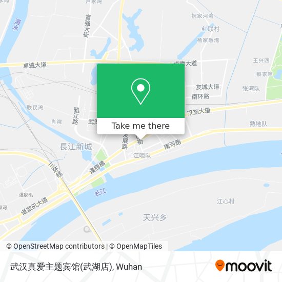 武汉真爱主题宾馆(武湖店) map