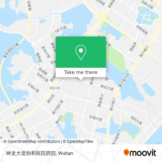 神龙大道协和医院西院 map