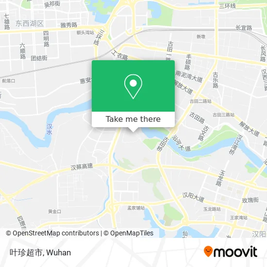 叶珍超市 map