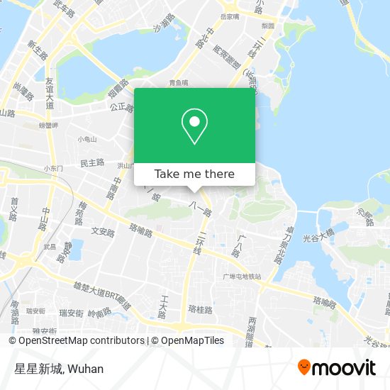 星星新城 map