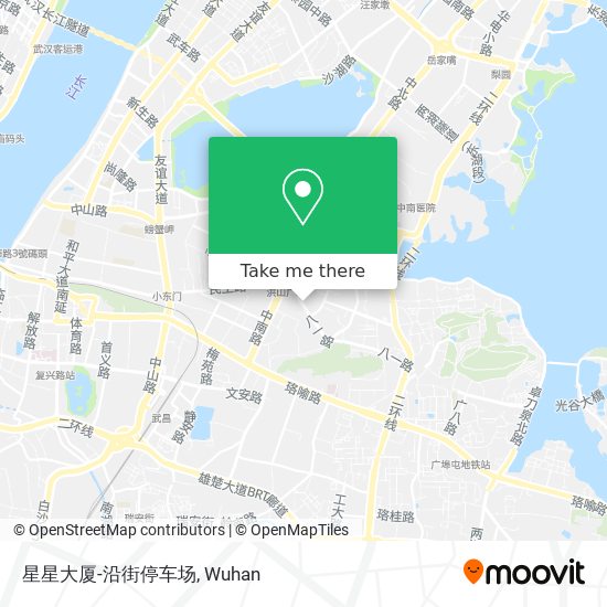 星星大厦-沿街停车场 map