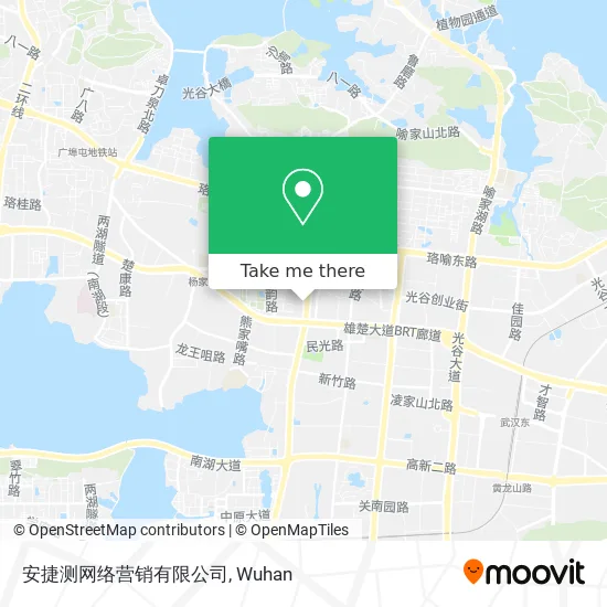 安捷测网络营销有限公司 map